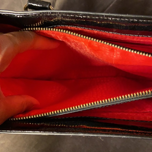 Kate Spade Zebra Print Patent Leather Tote - Picture 5 of 10